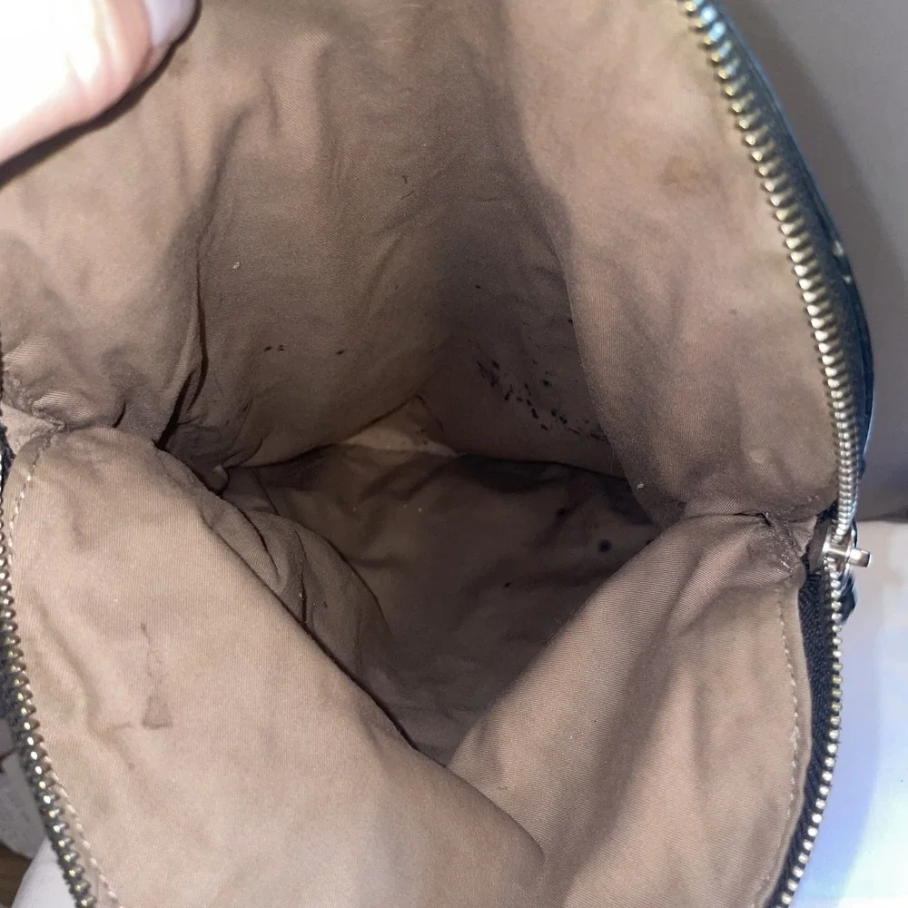 Margot Soft Black Leather Medium Shoulder Hobo Bag Zip Fold Over Purse